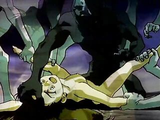 anime hero saving cool