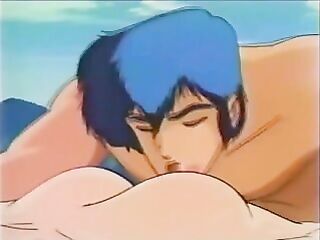 blue-haired space hombre follando