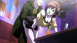 anime teen sucking grey