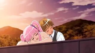 pink-haired bat-girl fucking with
