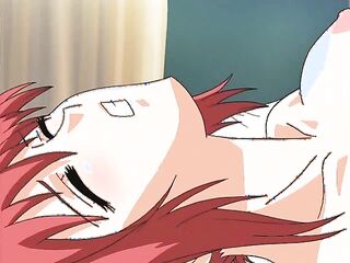 teen guy licking pink-haired
