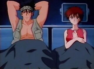 blonde manga teen double