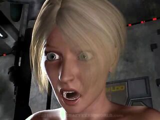 skinny alien doggystyling busty