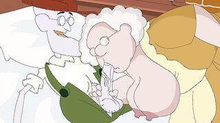 old couple from courage
