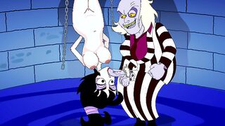 pervert beetlejuice tortures his