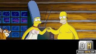 homer simpson fucking his