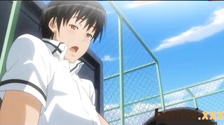 morena anime colegio chica
