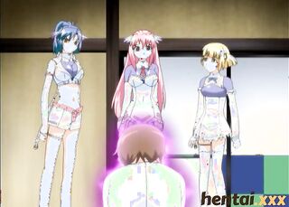 tres magia anime chicas