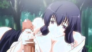 slutty manga brunette blowing
