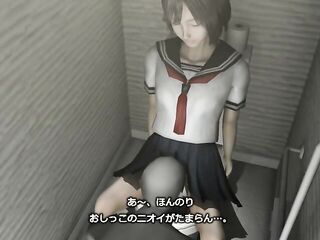 schoolgirl fucked bathroom stall