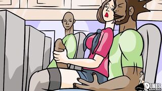 hardcore bbc for stewardess