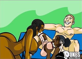 ebony bimbos suck off