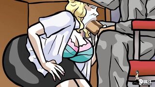 sluttish rubias garganta follada